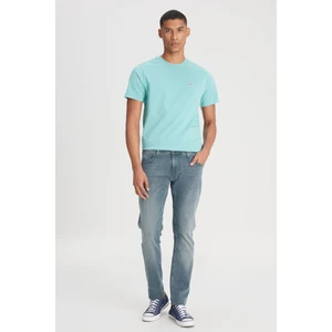 Lee Luke Slim Tapered Esnek Jean Kot Pantolon