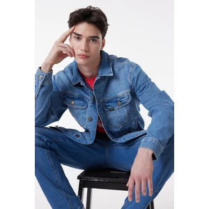 Regular Fit Rahat Kesim Esnek Rider Jean Ceket