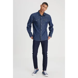 Malone Skinny Fit Normal Bel Denim Esnek Jean Kot Pantolon