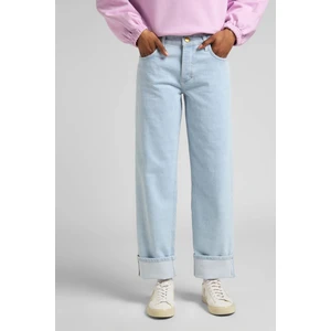 Jane Cuffed Straight Fit Yüksek Bel Jean Kot Pantolon