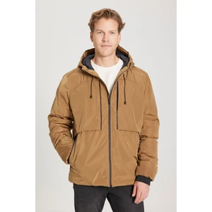 All Terrain Gear Regular Fit Normal Kesim Kapüşonlu Petrol Parka Ceket