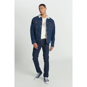 Regular Fit Normal Kesim Normal Bel Düz Paça Daren Lacivert Jean Kot Pantolon