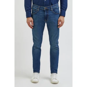 Luke Slim Fit Dar Kesim Düşük Bel Mavi Esnek Jean Kot Pantolon