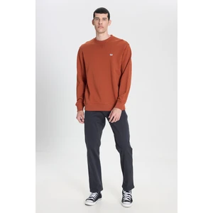 Extreme Motion Slim Fit Dar Kesim Normal Bel Bej Esnek Pantolon