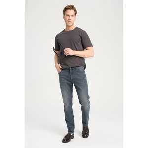 Texas Tapered Slim Fit Dar Kesim Düşük Bel Mavi Esnek Jean Kot Pantolon