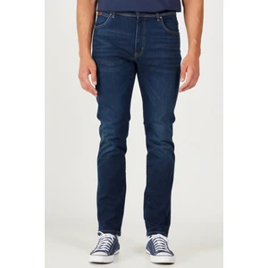 Texas Regular Tapered Fit Normal Kesim Koyu Mavi Esnek Jean Kot Pantolon