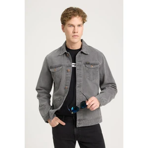 Regular Fit Rahat Kesim %100 Pamuk Denim Ceket
