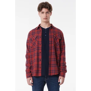 Regular Fit Normal Kesim %100 Pamuk Uzun Kollu Gömlek