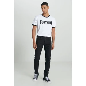 Luke Slim Tapered Fit Normal Bel Esnek Jean Kot Pantolon
