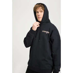 Regular Fit Normal Kesim %100 Pamuk Kapüşonlu Yaka Siyah Sweatshirt