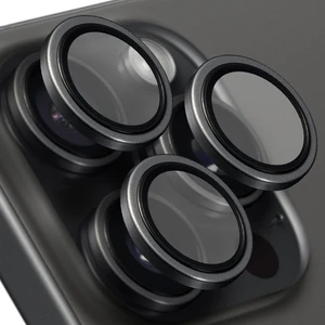 iPhone 15 Pro Safir Kamera Lens Koruyucu Uygulama Aparatlı