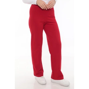 Penye Bizden Pamuk 2 Iplik Lycra Eşofman Alt-Kırmızı