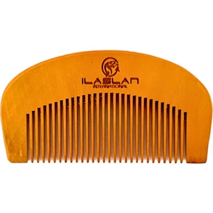 İlaslan Kozmetik Doğal Ahşap Tarak Elektriklenme Önleyici Saç Dostu Kadın & Erkek İçin Uygun