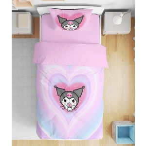 Kuromi 3D Dijital Baskılı Tek Kişilik Nevresim Takımı