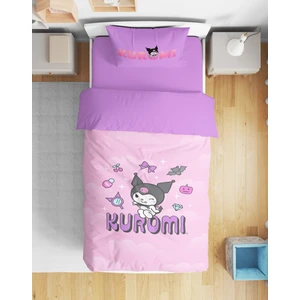 Kuromi 3D Dijital Baskılı Tek Kişilik Nevresim Takımı