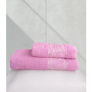 Denizli Hatırası Banyo Takımı 50x90 Cm Yüz Havlusu Ve70x140 Cm Banyo Havlusu