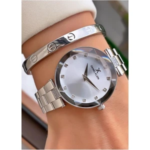 Daniel Klein MRD11422 Gümüş Renk Kadın Kol Saati Bileklik Hediyeli