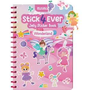 Stick4ever - Wonderland Tak Çıkar Jelly Sticker Kitabı