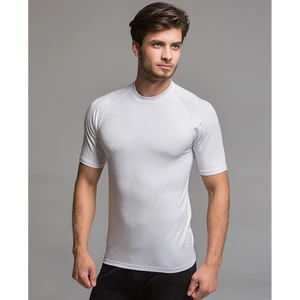 Bambu Reglan Kısa Kol Tshirt Beyaz L