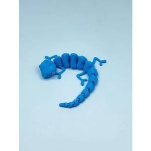 3D Hareketli Bukalemun Figürlü Oyuncak - Mavi