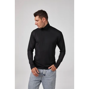 Erkek Balıkçı Yaka Uzun Kollu T-Shirt