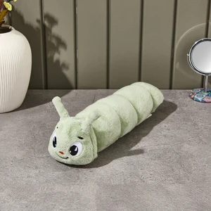 Soft Tırtıl Figürlü Yastık - Mint - 30x10 cm