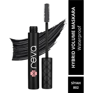 Hacim Veren Hibrit Maskara - Hybrid Volume Mascara Black - No: 802 - Vegan & Temiz Içerik