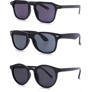3'lü Set Unisex Güneş Gözlüğü