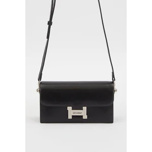 Levidor Siyah Çift Askılı Omuz Çantası