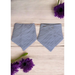 Joyous Mom & Kids 4 Katlı Müslin Bebek Ağız Bezi 4'lü Salya Önlüğü Fular  Çok Amaçlı Pamuk Müslin Bez