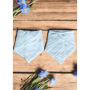 Joyous Mom & Kids 4 Katlı Müslin Bebek Ağız Bezi 4'lü Salya Önlüğü Fular  Çok Amaçlı Pamuk Müslin Bez