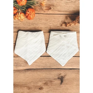 Joyous Mom & Kids 4 Katlı Müslin Bebek Ağız Bezi 4'lü Salya Önlüğü Fular  Çok Amaçlı Pamuk Müslin Bez