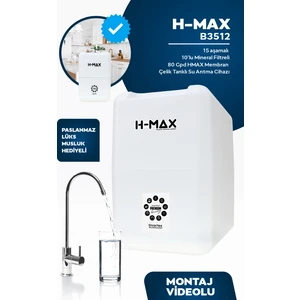 H-max B3512 Model Su Arıtma Cihazı