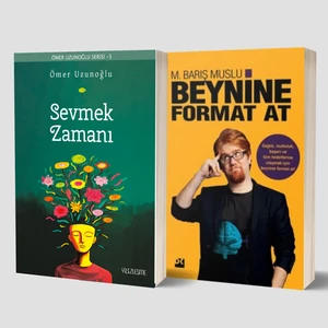 Sevmek Zamanı - Beynine Format At 2 Kitap Set
