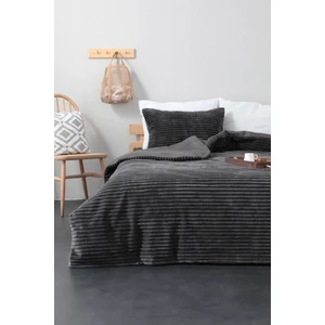 Merinos Eternity Fitilli Peluş Tek Kişilik Nevresim Takımı - Antr
