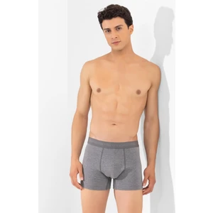 Baykar Erkek Compact Düz Boxer 3'lü Set 1110 Gri Melanj