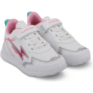 KAOR KTN Kız Çocuk Sneaker Koşu & Yürüyüş Ayakkabısı Beyaz / Pembe