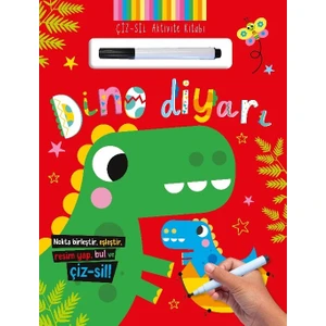 Çiz – Sil Aktivite Kitabı 
dino Diyarı