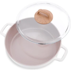 A2982 Gusto Seramik Kısa Tencere 26X7 cm