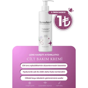 Leke Karşıtı Aydınlatıcı Cilt Bakım Kremi 200ml ( Alpha Arbutin, Niacinamide, Hyaluronic Acid )