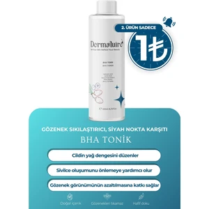 Gözenek Sıkılaştırıcı Siyah Nokta Karşıtı Bha Tonik 200ml ( Salisilik Asit, Laktik Asit )