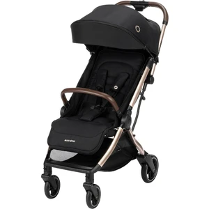 Eva Otomatik Katlanan Kompakt Bebek Arabası Essential Black Champagne