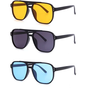 Unisex 3 Lü Fırsat Güneş Gözlüğü