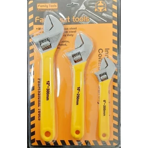 Kurbacık Ayarlanabilir Anahtar Takımı 8-10 -12 3 Lü Set