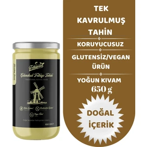 Fethiyeden Gelsin Doğal Katkısız Geleneksel Tek Kavrulmuş Fethiye Tahini 650 gr