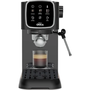 OK0034-05 Arzum Okka Espresso Solo Yarı Otomatik Espresso Makinesi - Krom