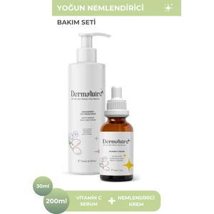 Yoğun Nemlendirici Bakım Seti ( Nemlendirici Krem, Vitamin C Serum )