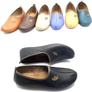 Hakiki Deri Hac Umre Tavaf Patiği ve Ev Ayakkabısı