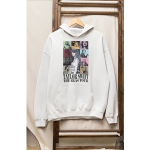 Fuddy Moda Taylor Swift The Eras Tour Baskılı Kapüşonlu Sweatshirt, Oversize Taylor Swift Baskılı Hoodie