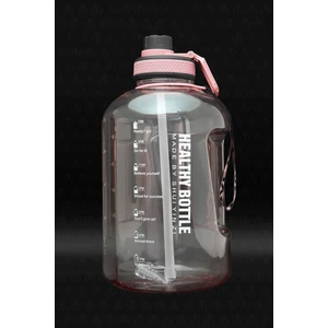 Winta Bpa Içermez Motivasyonel Su Matarası 2.5 Lt Pembe Su Matarası,su Şişesi,suluk